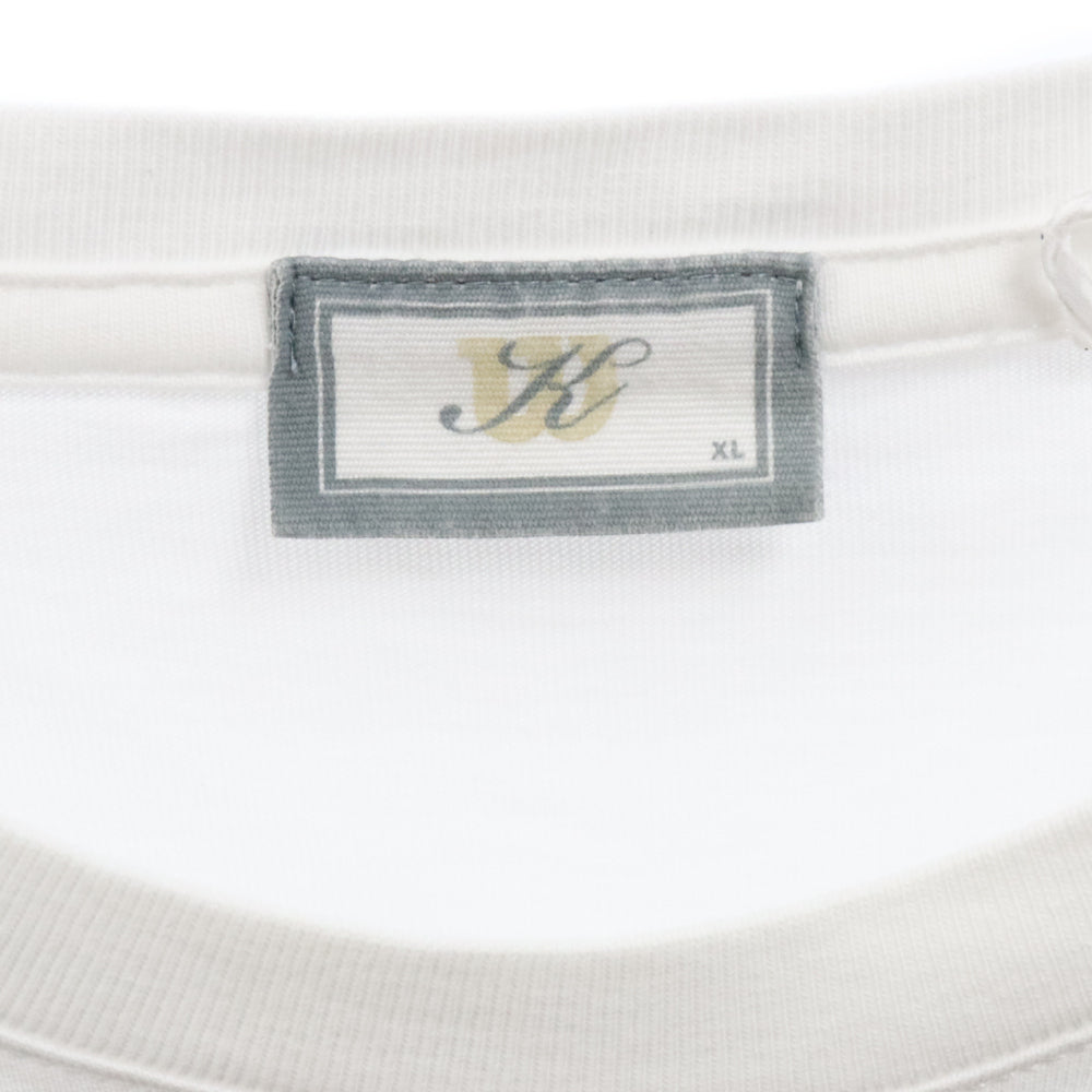 KITH(キス) × Wilson ウィルソン ラケットプリント 半袖Tシャツ カットソー KH3995 ホワイト