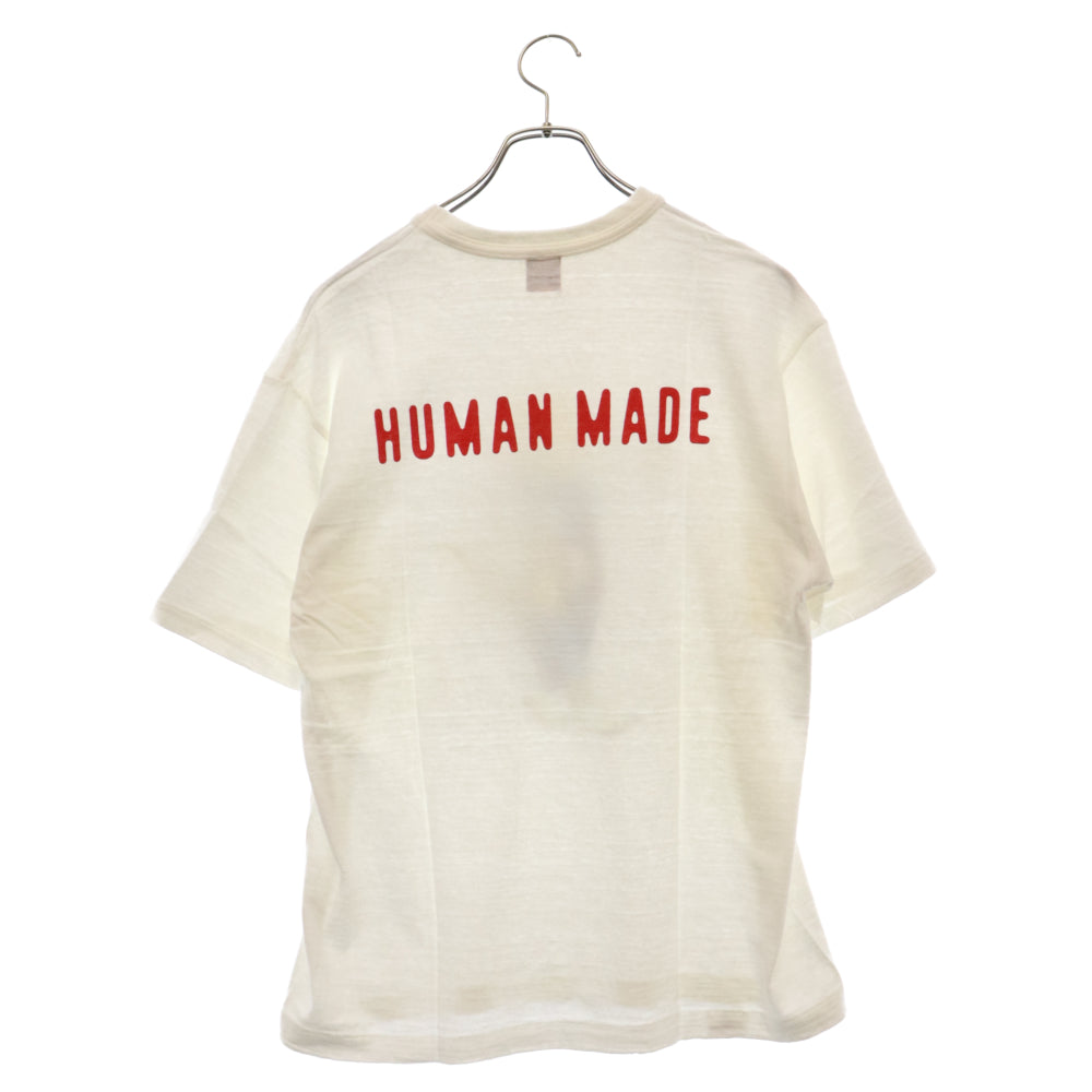 HUMAN MADE(ヒューマンメイド) Graphic T-Shirt HM26TE001 タイガープリント 半袖Tシャツ カットソー ホワイト