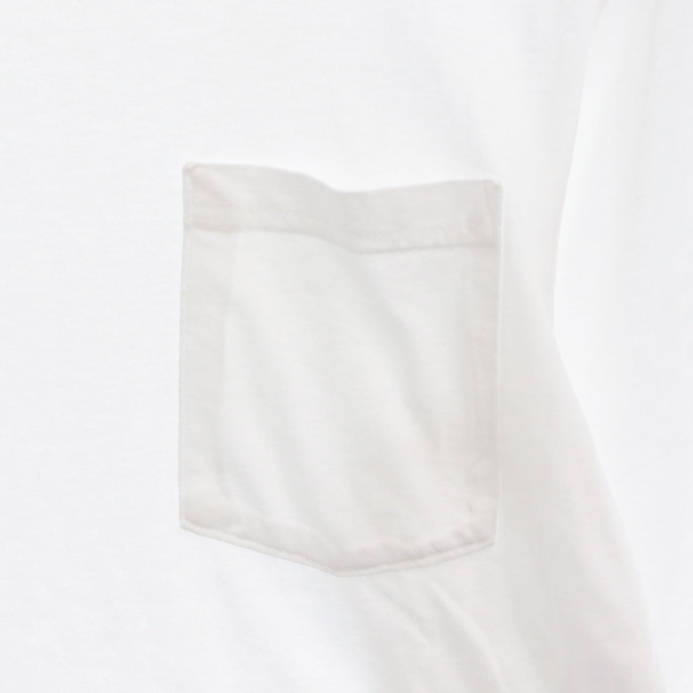 CHROME HEARTS(クロムハーツ) Neck Logo Pastel Blue L/S Tee ネックロゴパステルブルー 長袖Tシャツ ロングスリーブカットソー ホワイト/ブルー