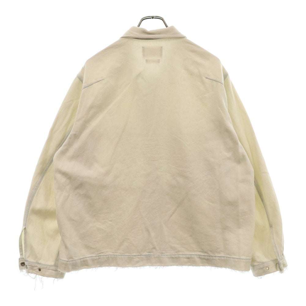 YOKE(ヨーク) 21SS DETACHABLE POCKET DENIM JACKET ディタチャブル ポケット デニム ジャケット ホワイト