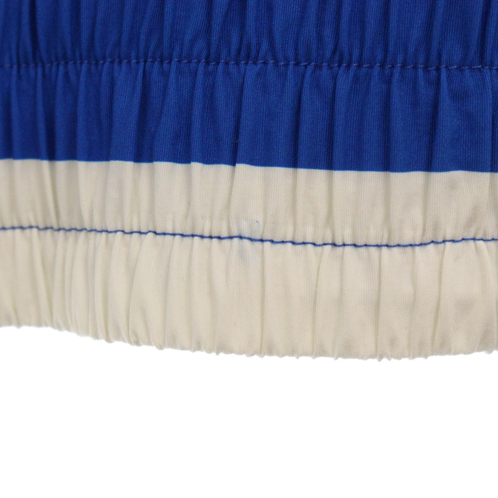 J.W.ANDERSON(ジェー ダブリュー アンダーソン) Logo print striped jacket JK0299PG1489823 ロゴプリント ストライプジャケット ナイロンジャケット ブルー/ホワイト