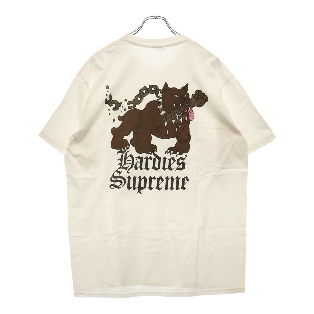 SUPREME(シュプリーム) 23SS Hardies Dog Tee ハーディーズ ドッグ 半袖Tシャツ カットソー ホワイト