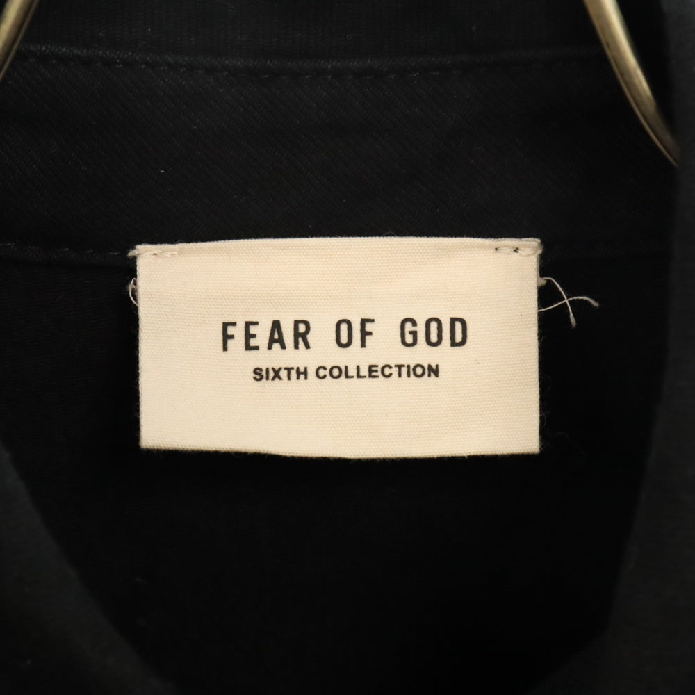 FEAR OF GOD(フィアオブゴッド) 6th SIXTH Collection シャツジャケット ブラック