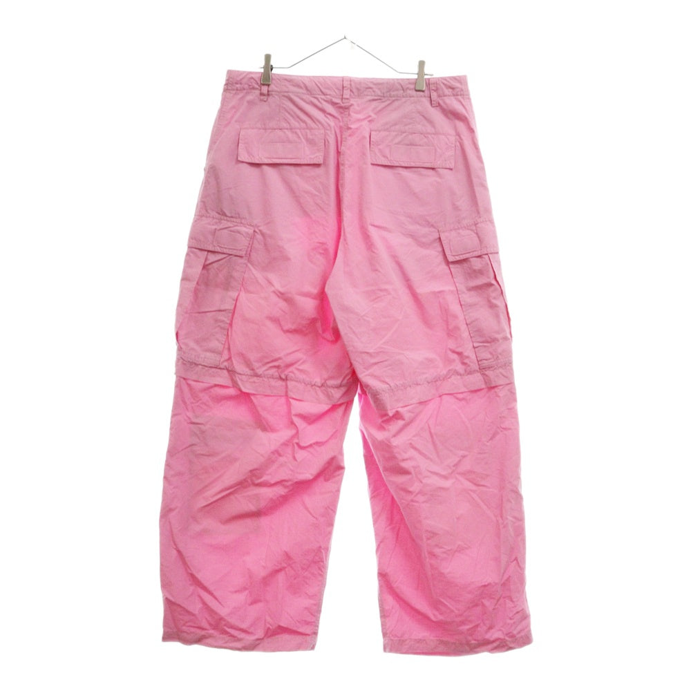 BALENCIAGA(バレンシアガ) LARGE CARGO PANTS ラージカーゴパンツ 803458 TQM10 ピンク