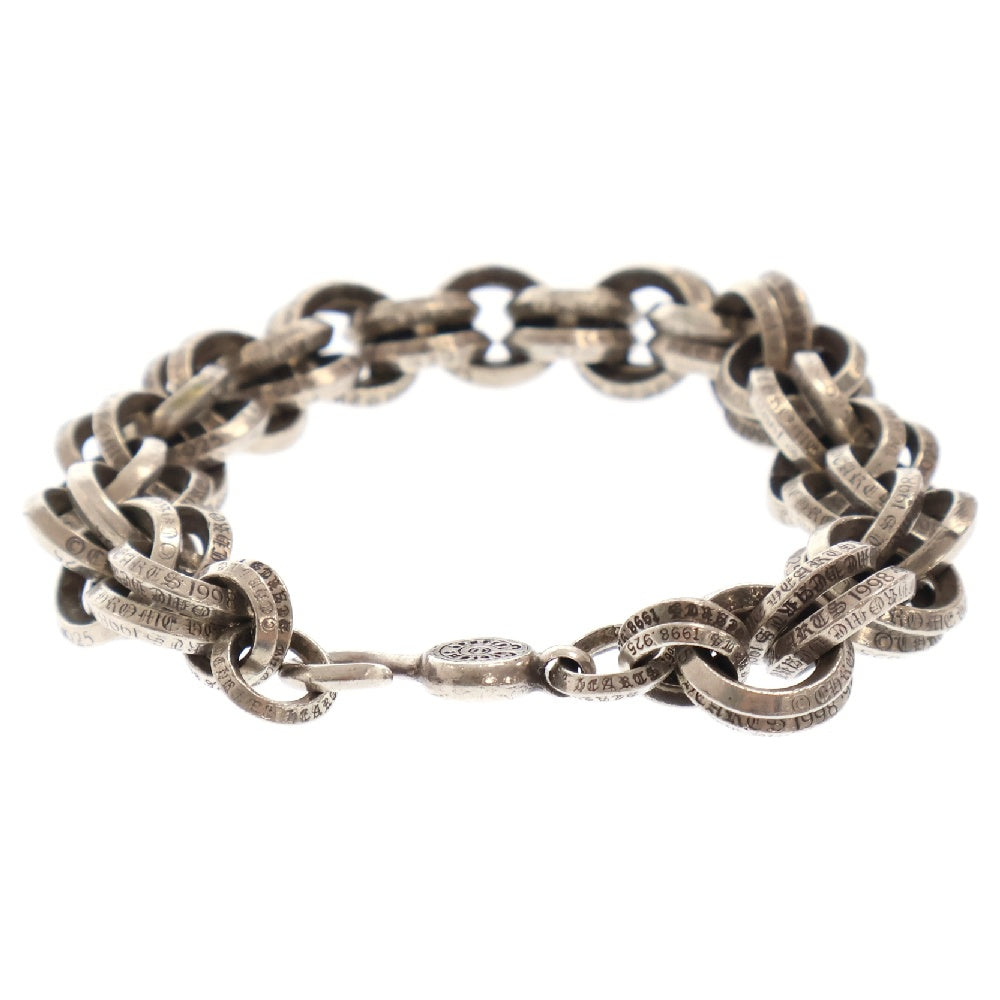 CHROME HEARTS(クロムハーツ) 2 DOUBLE B RING ダブルBリング シルバーブレスレット シルバー
