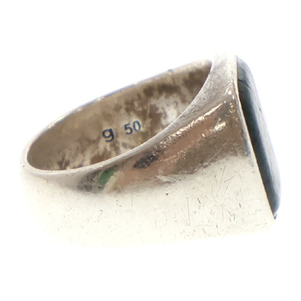 TOMWOOD(トムウッド) CUSHION GREEN MARBLE グリーンマーブル シルバーリング 10号