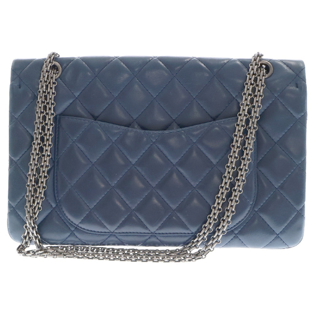 CHANEL(シャネル) マトラッセ2.55 チェーンショルダーバッグ A37587 ネイビー レディース