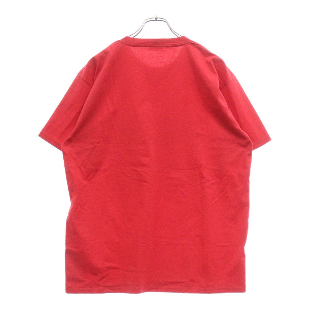 CELINE(セリーヌ) 21AW ×Mermaid Hex Loose Tee ×マーメイド ヘックス ルーズプリント半袖Tシャツ カットソー レッド 2X826501F