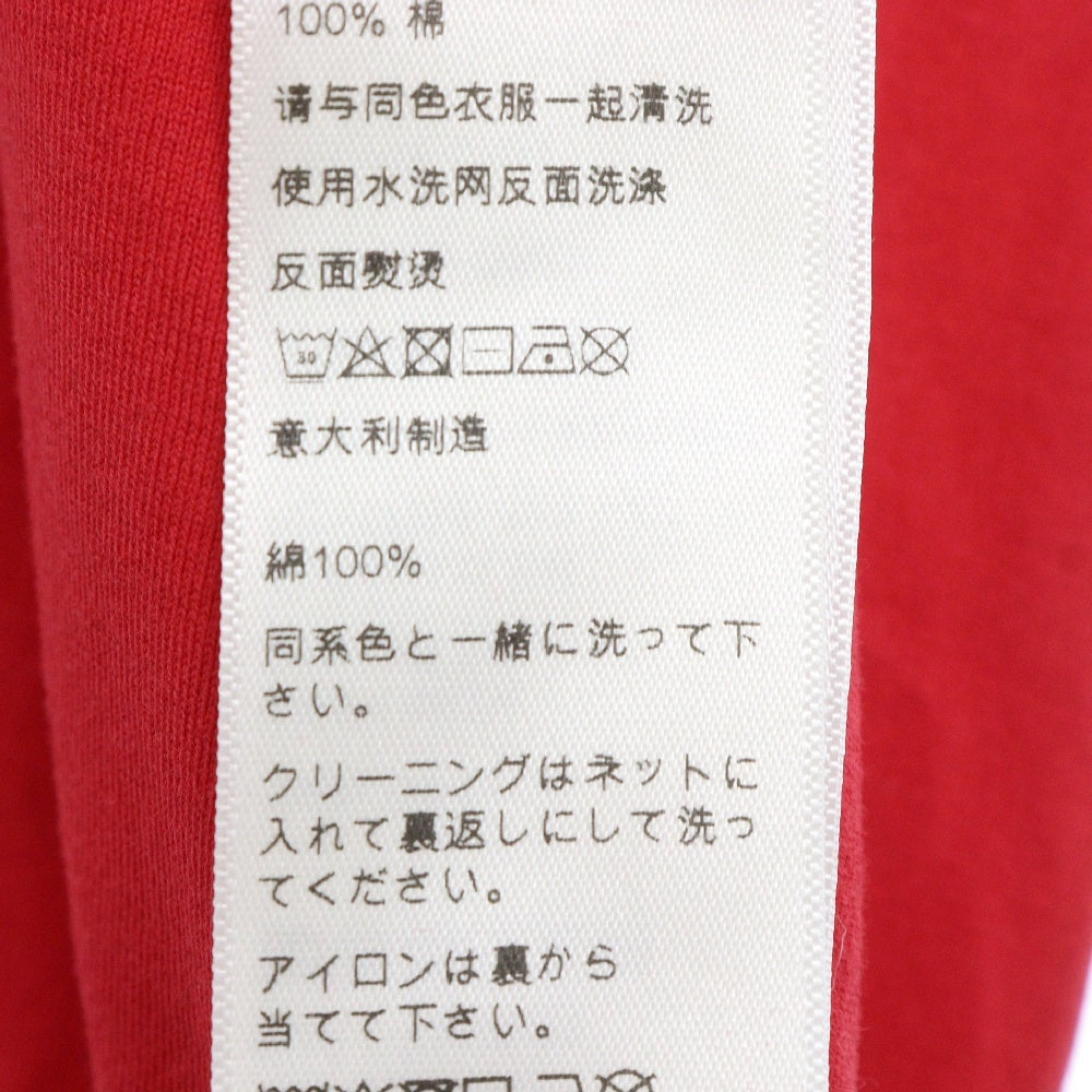 CELINE(セリーヌ) 21AW ×Mermaid Hex Loose Tee ×マーメイド ヘックス ルーズプリント半袖Tシャツ カットソー レッド 2X826501F
