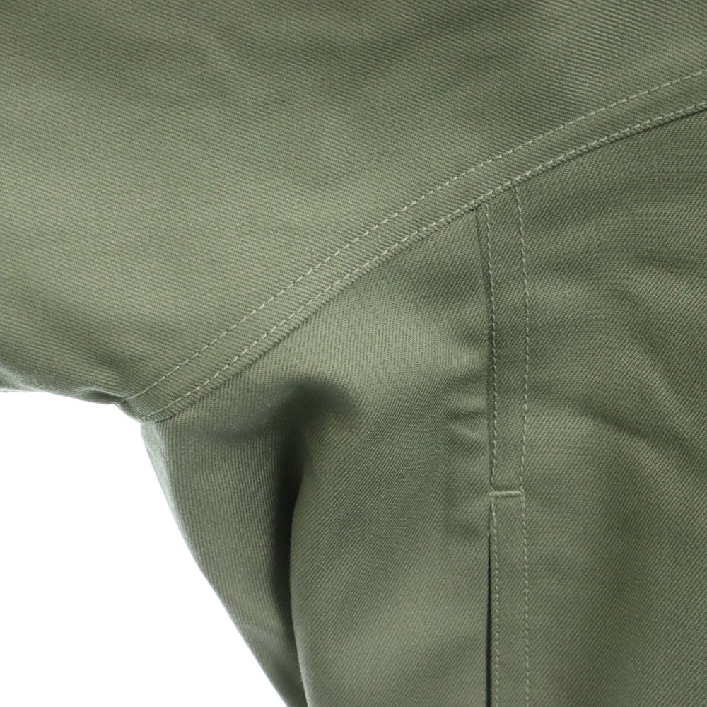 FFFPOSTALSERVICE(トリプルエフポスタルサービス) Parachute jacket パラシュートジャケット ジップアップジャケット グリーン