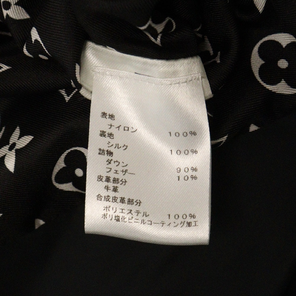 LOUIS VUITTON(ルイヴィトン) フード付き 裏地モノグラム ダウンベスト アウター ブラック FI0W15NHI レディース
