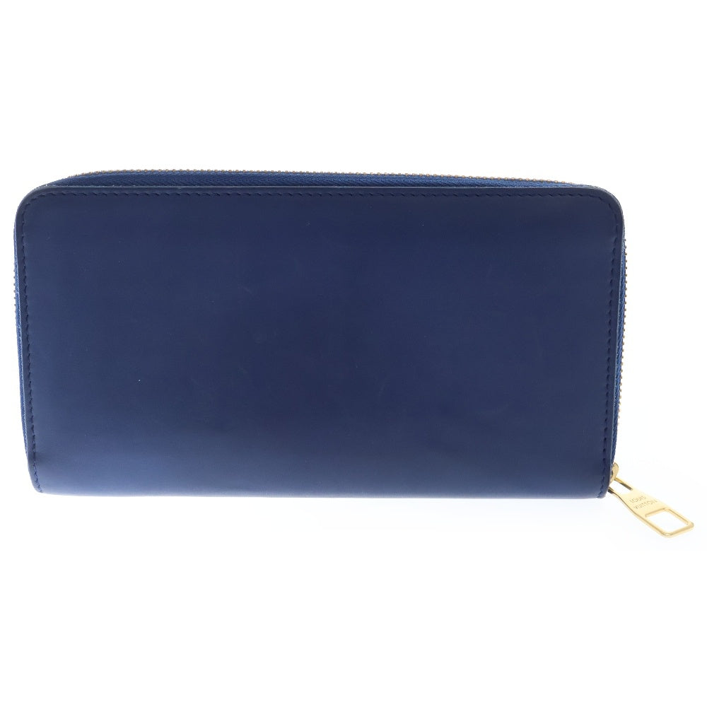 LOUIS VUITTON(ルイヴィトン) フライトバッグパナーム ジッピーウォレット 長財布 ブルー M58044