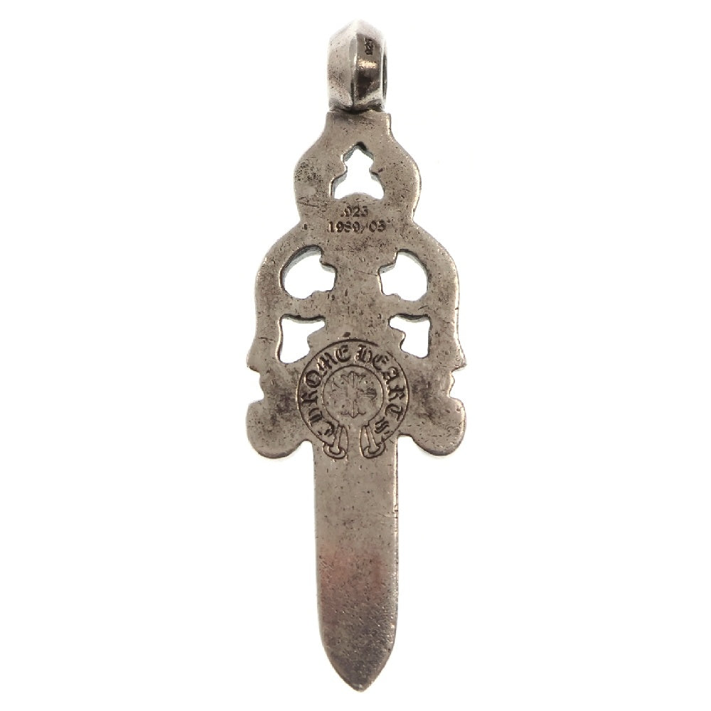 CHROME HEARTS(クロムハーツ) LARGE DAGGER ラージダガー ペンダント シルバーネックレストップ