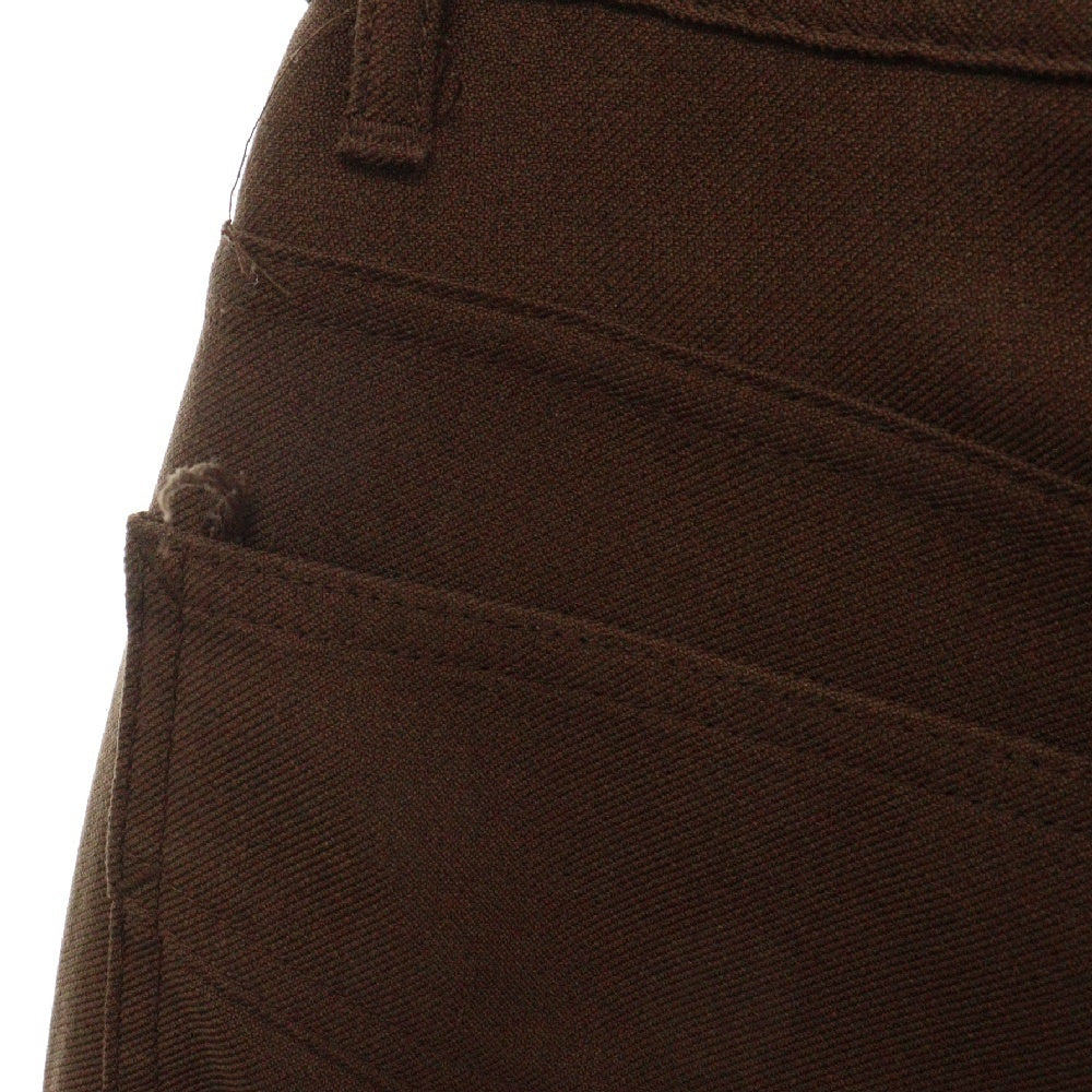Needles(ニードルス) Boots Cut Jean - Poly Twill ポリツイル ブーツカットパンツ ブラウン NS179