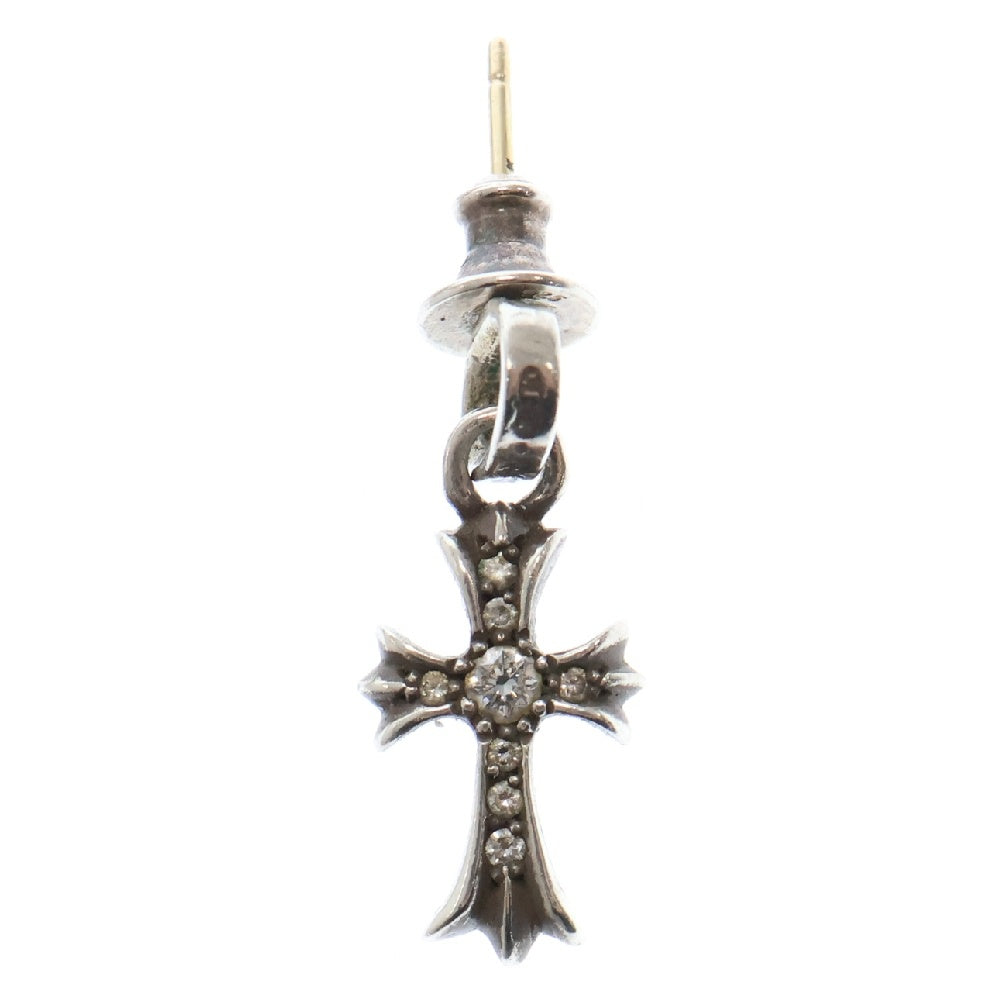 CHROME HEARTS(クロムハーツ) BBY F PPRCHN P D ベイビーファット PAVEダイヤ シルバーピアス