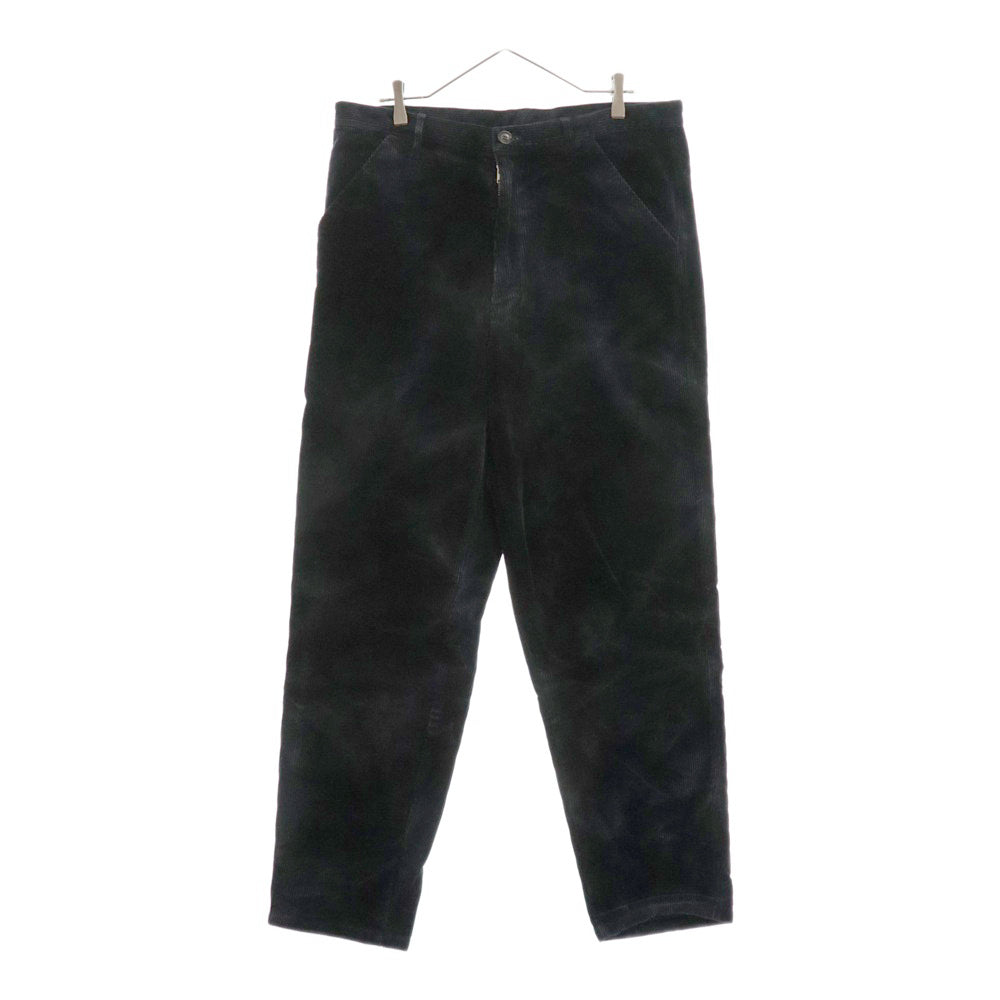COMME des GARCONS SHIRT(コムデギャルソンシャツ) CORDUROY PLAIN GARMENT TREATED PANT FL-P007 コーデュロイ テーパードパンツ ロングパンツ ブルー