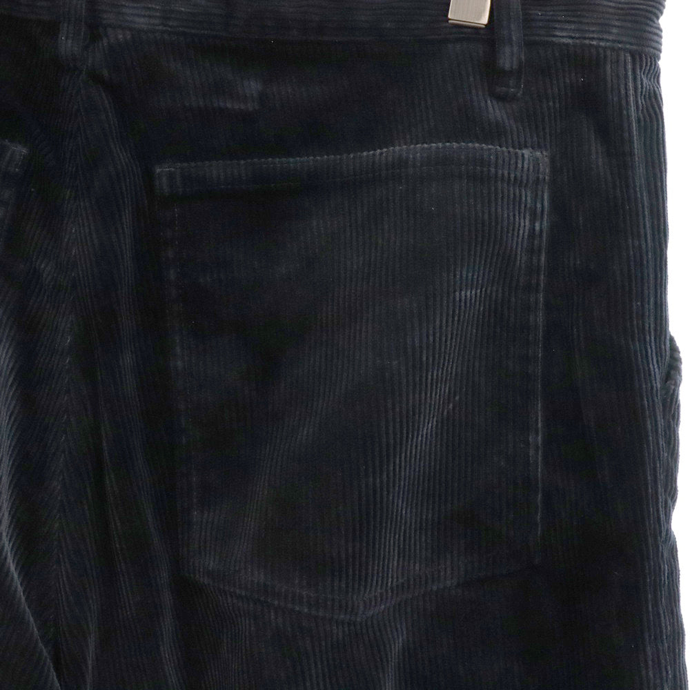 COMME des GARCONS SHIRT(コムデギャルソンシャツ) CORDUROY PLAIN GARMENT TREATED PANT FL-P007 コーデュロイ テーパードパンツ ロングパンツ ブルー