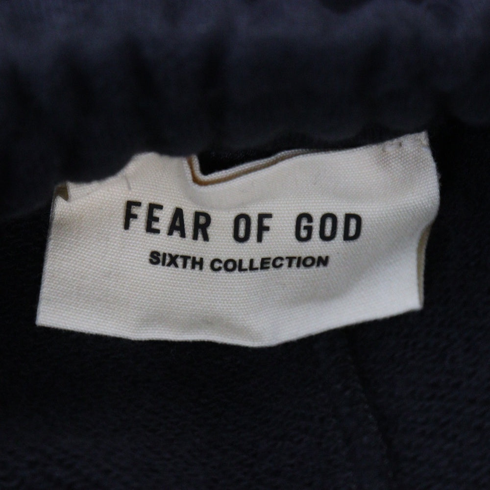 FEAR OF GOD(フィアオブゴッド) SIXTH COLLECTION CORE SWEATPANT C000-3004 コア ドローコード スウェットパンツ ブラック