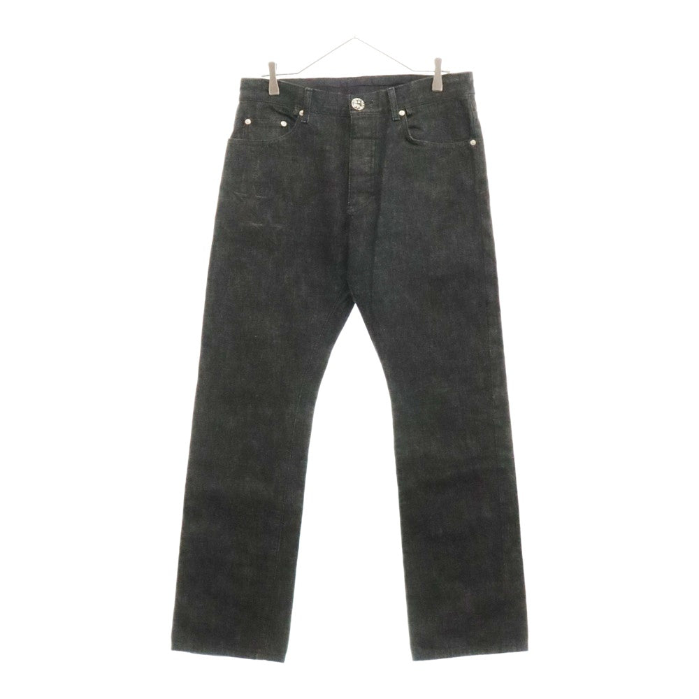 CHROME HEARTS(クロムハーツ) JEAN STRTLG FBRC スターパッチデニムパンツ ブラック