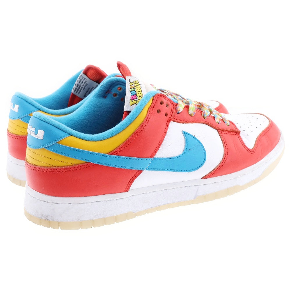 NIKE(ナイキ) ×FRUITY PEBBLES DUNK LOW QS LEBRON ×フルーティーペブルス ダンクロー レブロンジェームズ ローカットスニーカー US10/28cm DH8009-600