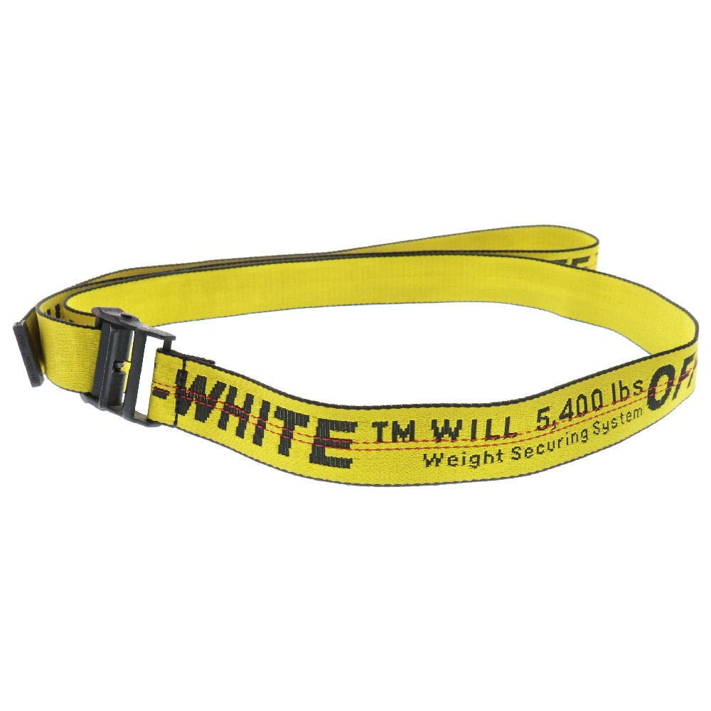 OFF-WHITE(オフホワイト) インダストリアル ロゴガチャベルト イエロー