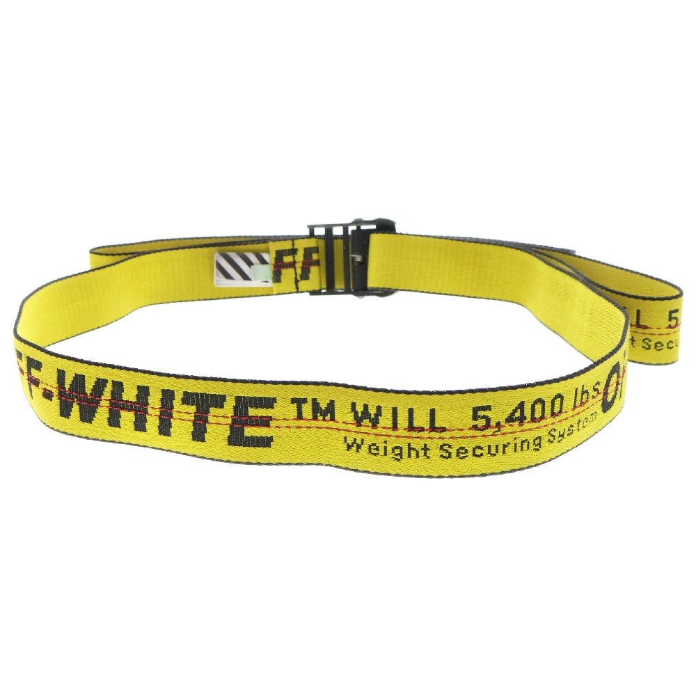 OFF-WHITE(オフホワイト) インダストリアル ロゴガチャベルト イエロー