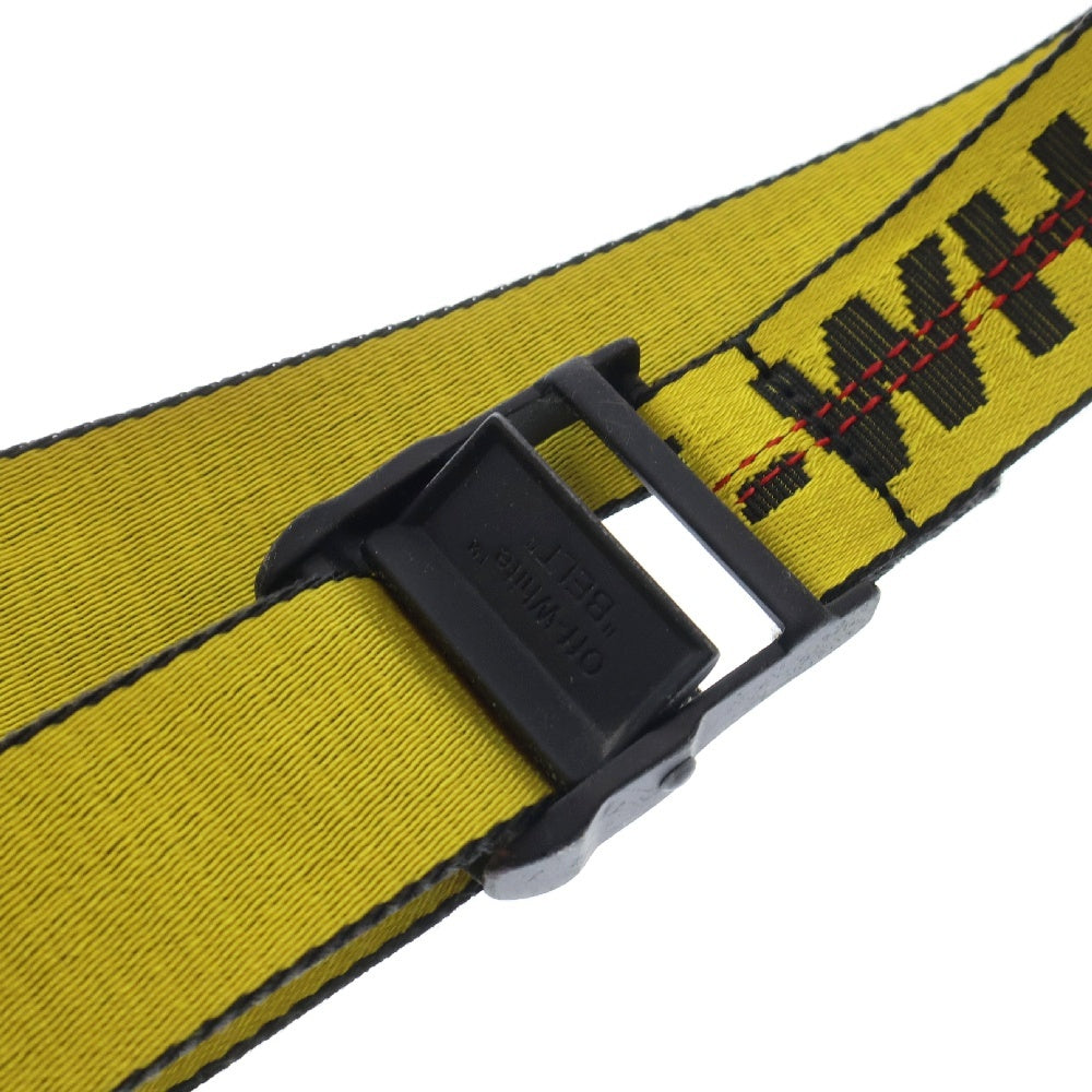 OFF-WHITE(オフホワイト) インダストリアル ロゴガチャベルト イエロー