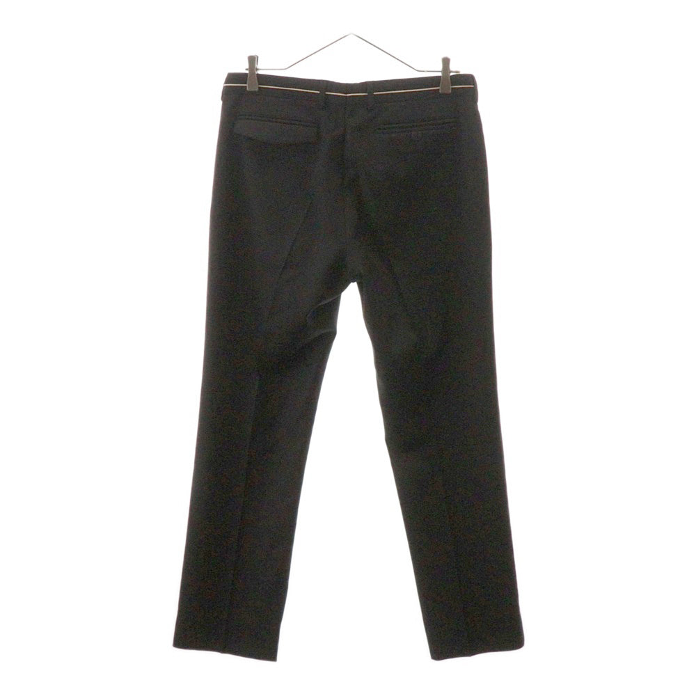 DIOR(ディオール) ウエストライン スラックスパンツ ウール レーヨン混 ブラック 433C132A3202