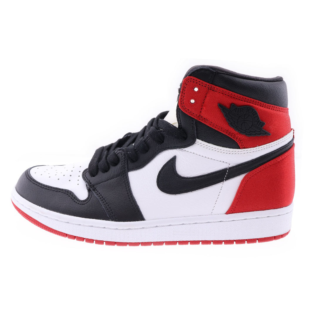 NIKE(ナイキ) WMNS AIR JORDAN 1 RETRO HIGH SATIN BLACK TOE ウィメンズ エアジョーダン1 サテン ブラックトゥ ハイカットスニーカー US10.5/27.5cm CD0461-016