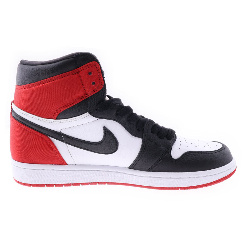 NIKE(ナイキ) WMNS AIR JORDAN 1 RETRO HIGH SATIN BLACK TOE ウィメンズ エアジョーダン1 サテン ブラックトゥ ハイカットスニーカー US10.5/27.5cm CD0461-016