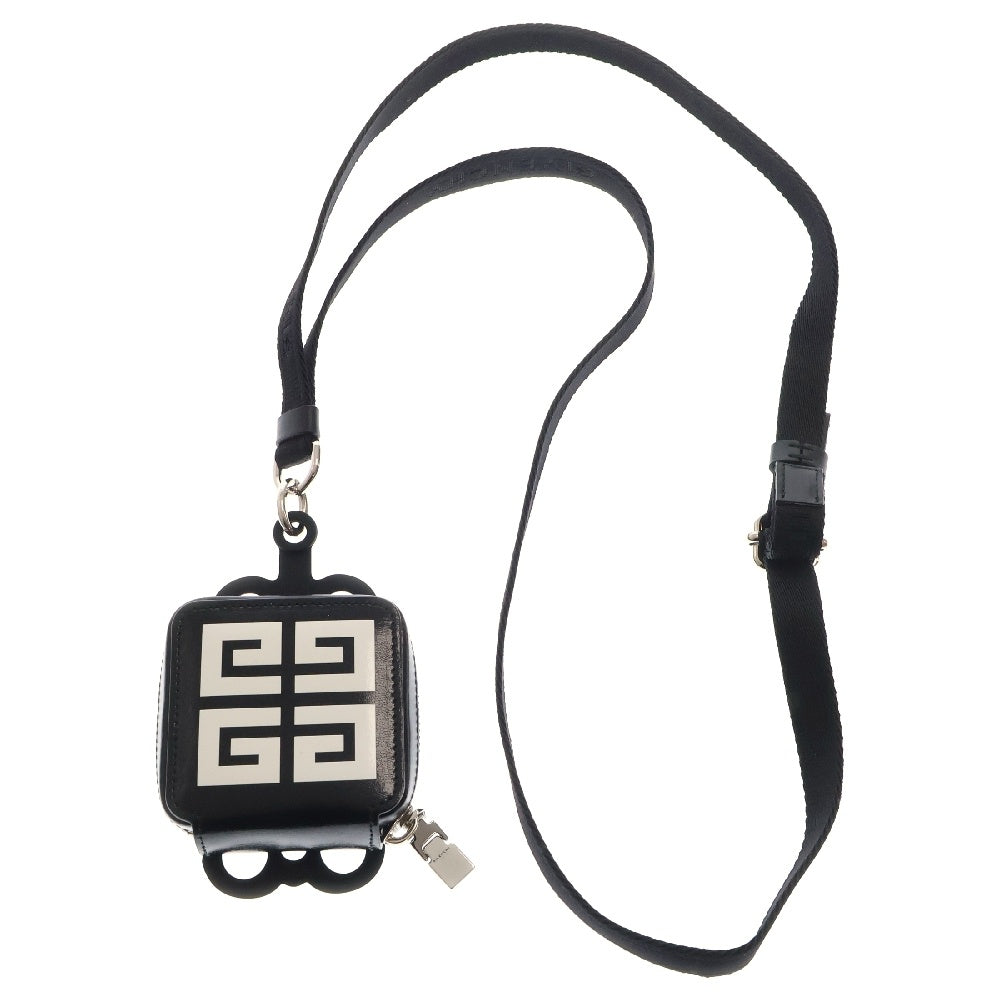 GIVENCHY(ジバンシィ) Phone cover and AirPods Pro Case ロゴプリント フォーンケースカバー エアポッズカバー ブラック BK60DQK1QQ