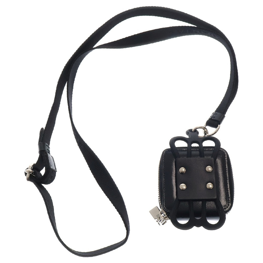 GIVENCHY(ジバンシィ) Phone cover and AirPods Pro Case ロゴプリント フォーンケースカバー エアポッズカバー ブラック BK60DQK1QQ