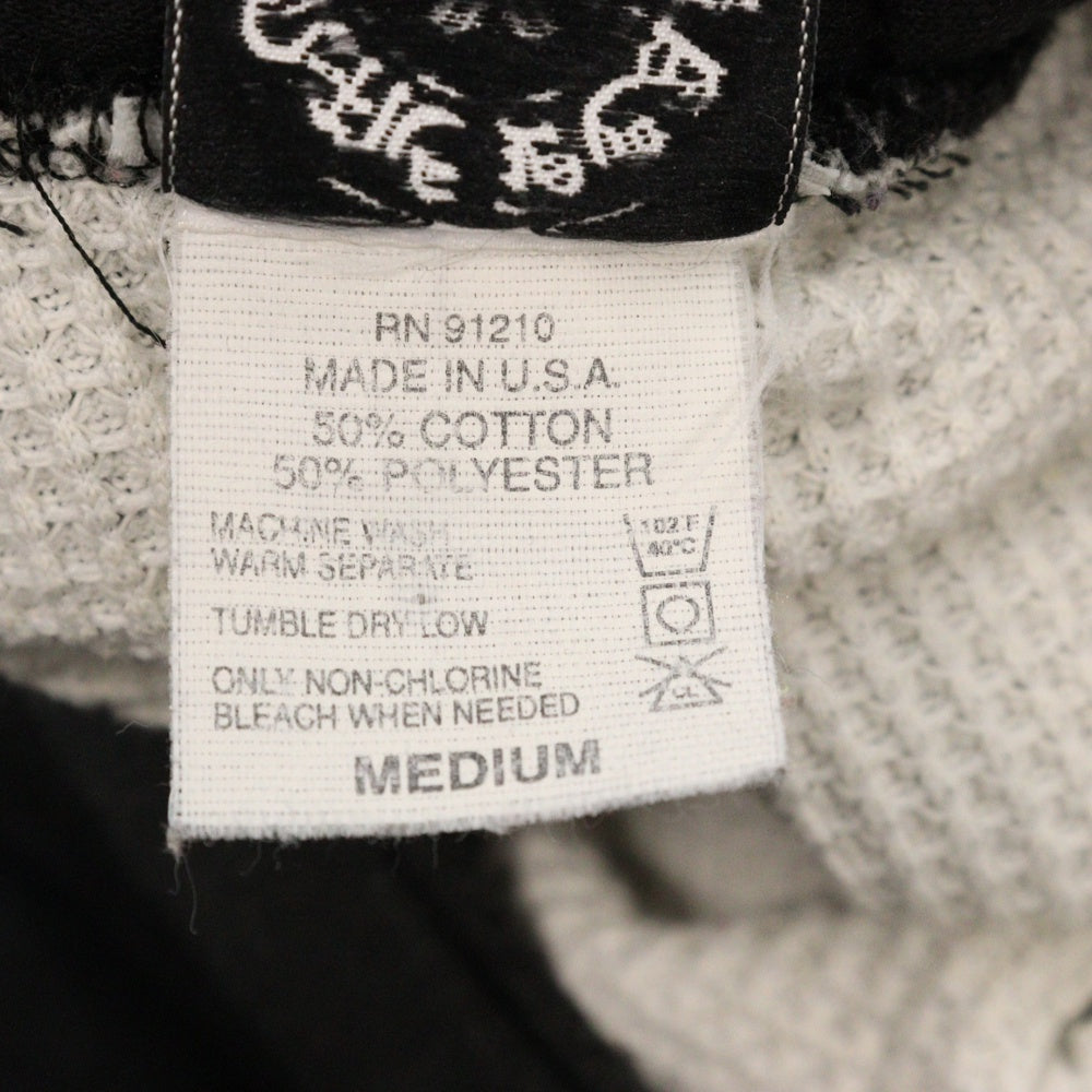 CHROME HEARTS(クロムハーツ) OLD FLORAL Hoodie オールドモデル 裏地サマール フローラルロゴプリントフーディ パーカー ブラック