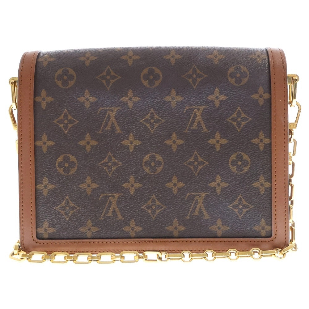 LOUIS VUITTON(ルイヴィトン) ドーフィーヌMM モノグラム チェーン ショルダーバッグ レディース M45958 ブラウン RFID