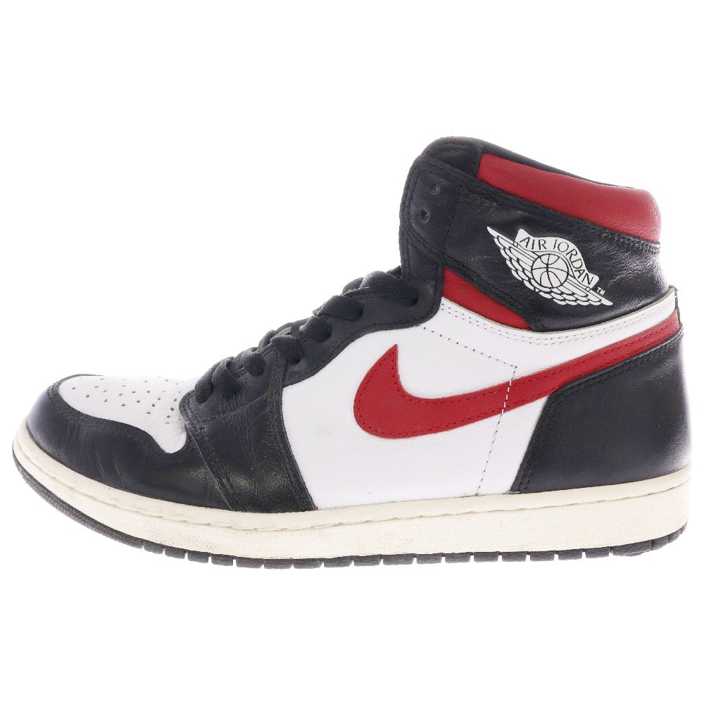NIKE(ナイキ) AIR JORDAN 1 RETRO HIGH OG GYM RED エアジョーダン1 ジムレッド ハイカットスニーカー ブラック/レッド/ホワイト US11/29.0cm 555088-061