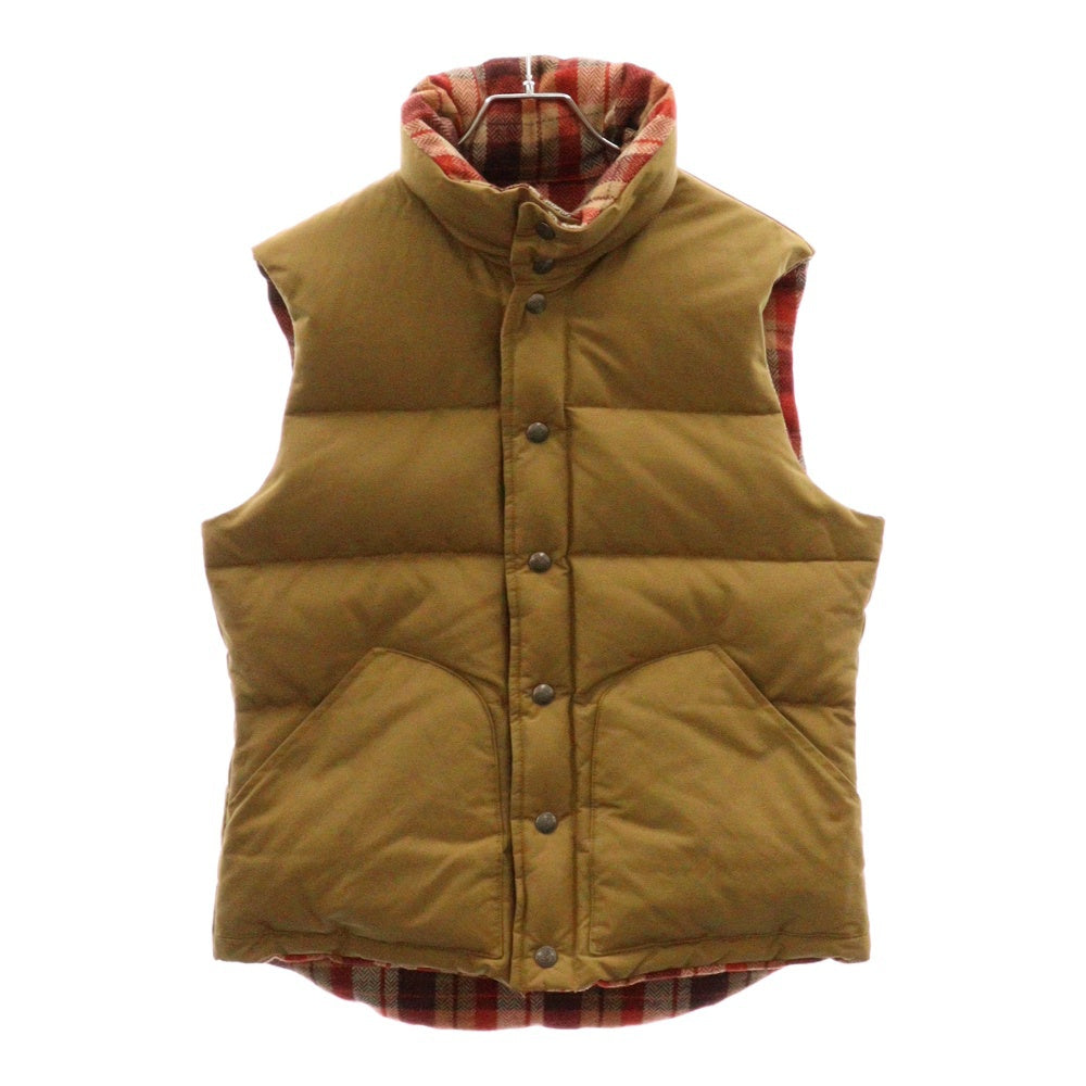 MT.RAINIER DESIGN(マウントレーニアデザイン) チェック柄 リバーシブル ボタンジャケット 700021768 ブラウン/レッド