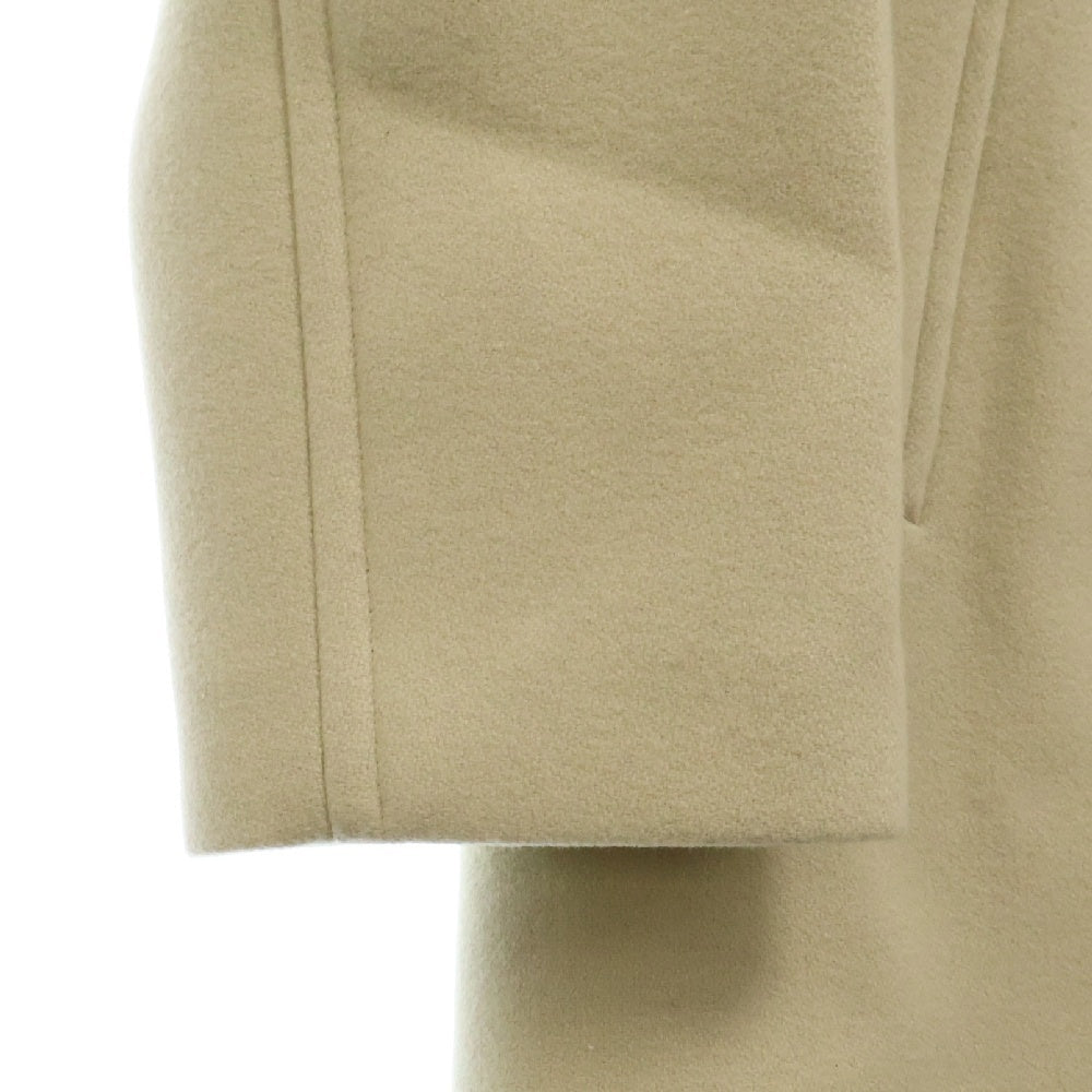AURALEE(オーラリー) 24AW SPONGE WOOL MELTON P COAT スポンジウール メルトン Pコート イエロー A24AC02SB