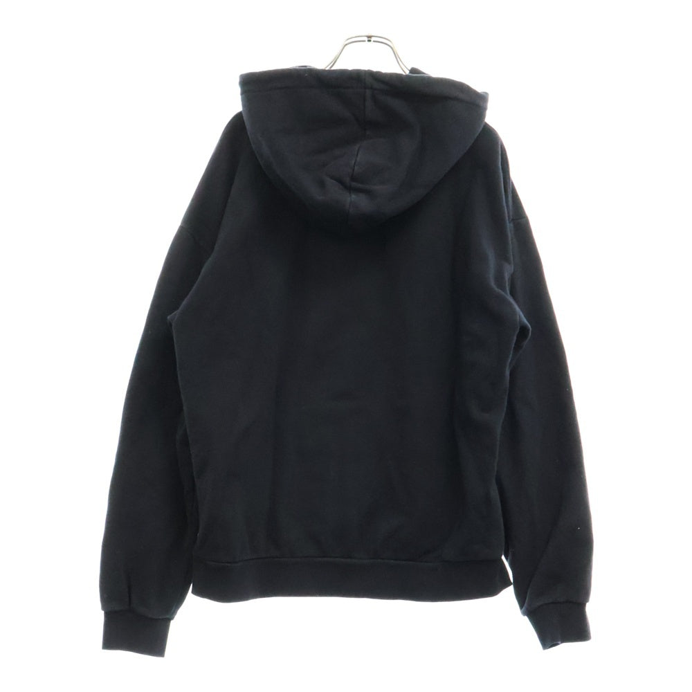 CELINE(セリーヌ) 22AW LOGO PRINT LOOSE HOODIE ロゴプリント プルオーバーウェットパーカー フーディー2Y969670Q ブラック
