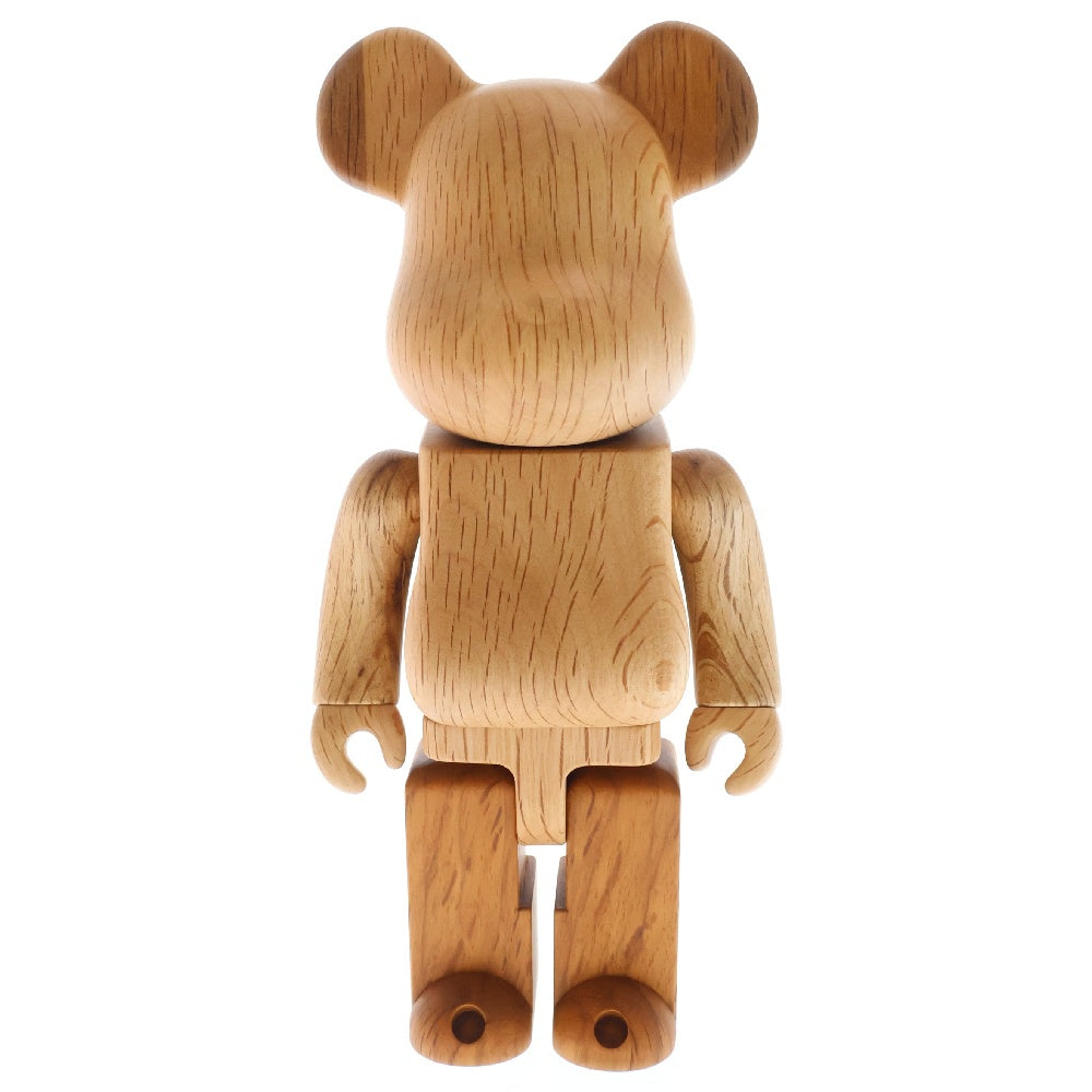 MEDICOM TOY(メディコムトイ) BE@RBRICK Karimoku Hinoki Cypress ベアブリック カリモク ヒノキサイプレス 400% フィギュア 人形 ブラウン