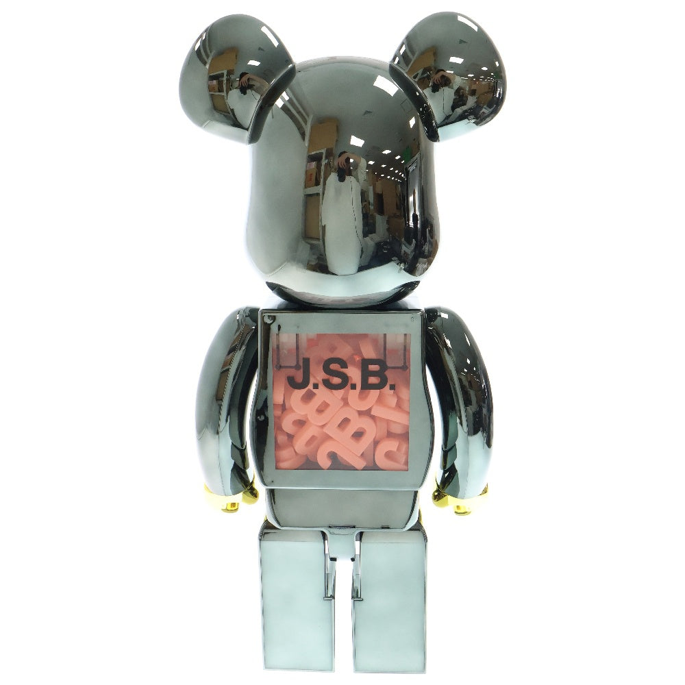 MEDICOM TOY(メディコムトイ) BE@RBRICK J.S.B. 4TH Ver. 1000% 三代目J Soul Brothers ベアブリック フィギュア 人形 ブラック/ゴールド