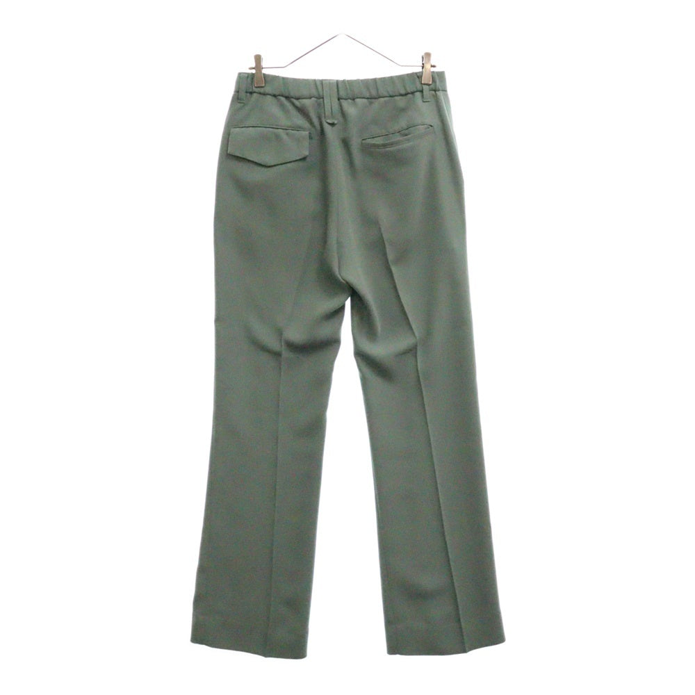 CULLNI(クルニ) 22AW Pintuck Regular Flare Pants With Long Belt 22-AW-006 ピンタック レギュラーフレアパンツ