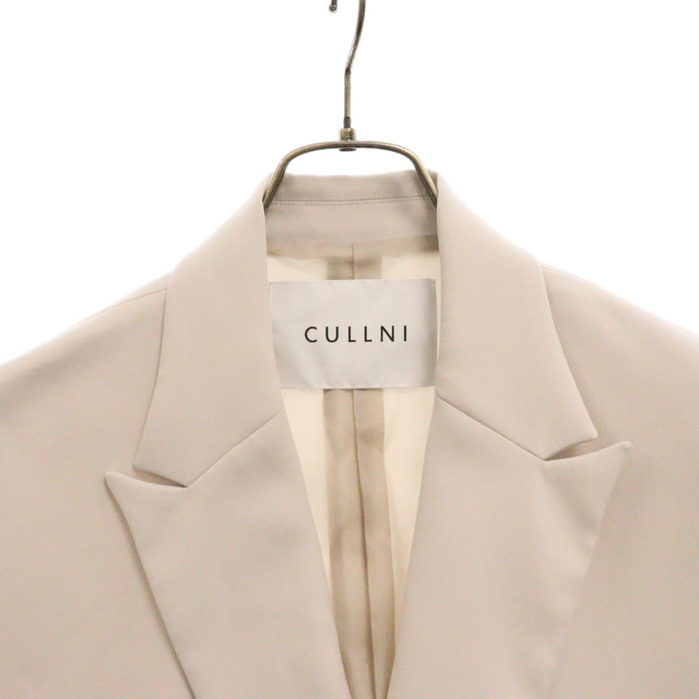 CULLNI(クルニ) 22SS ジップポケット テーラードジャケット 22-SS-019 グレー