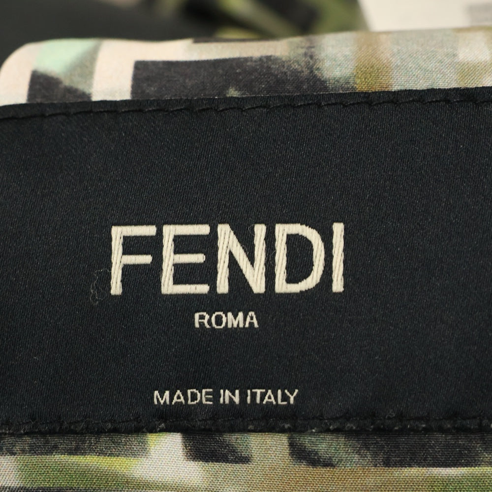 FENDI(フェンディ) 裏地 FF総柄 2B テーラードジャケット FJ0853 ブラック