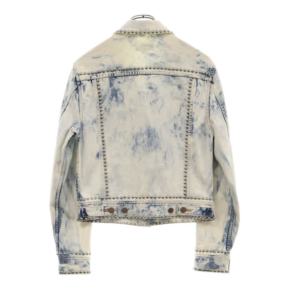 CELINE(セリーヌ) 20SS Loose Studs Denim 2Q009789D スタッズデザイン デニムジャケット インディゴブルー