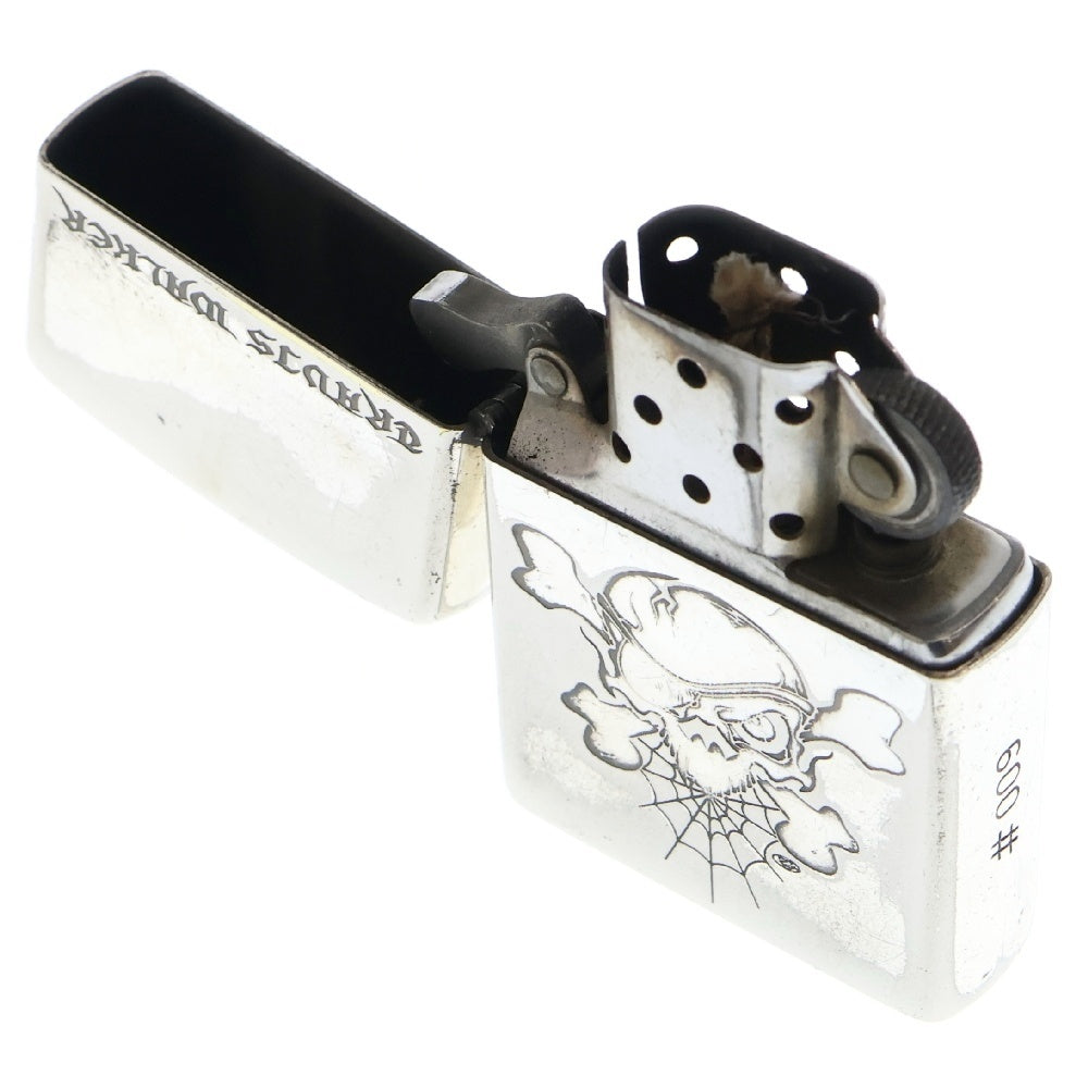 Travis Walker(トラヴィスワーカー) PIRATES SKULL ZIPPO スカルデザイン ジッポライター シルバー