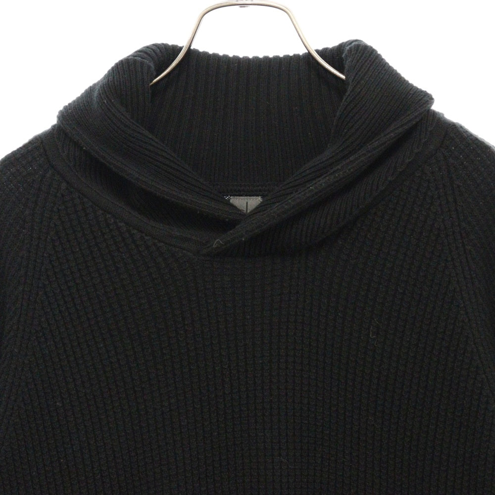 Calvin Klein(カルバンクライン) ワッフルニットセーター ブラック