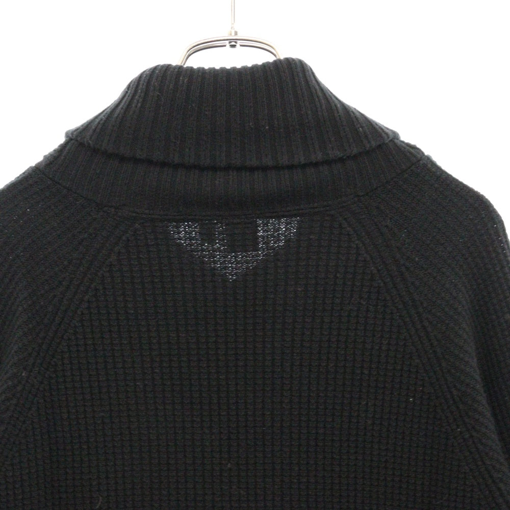 Calvin Klein(カルバンクライン) ワッフルニットセーター ブラック