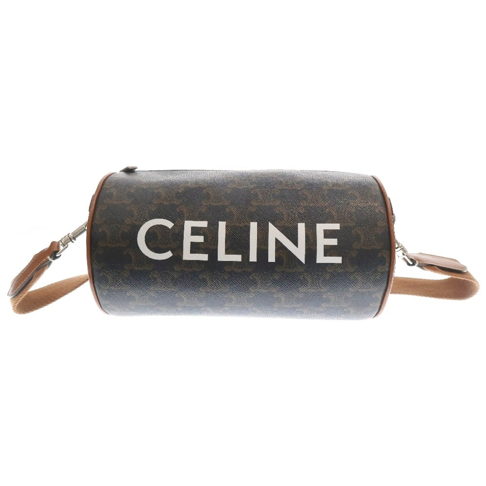 CELINE(セリーヌ) トリオンフ ショルダー シリンダーバッグ ブラック