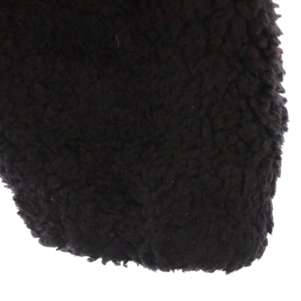 FENDI(フェンディ) Wool Teddy Anorak ウールテディ アノラックフーディ ジャケット FW1214 AMG8 ブラック