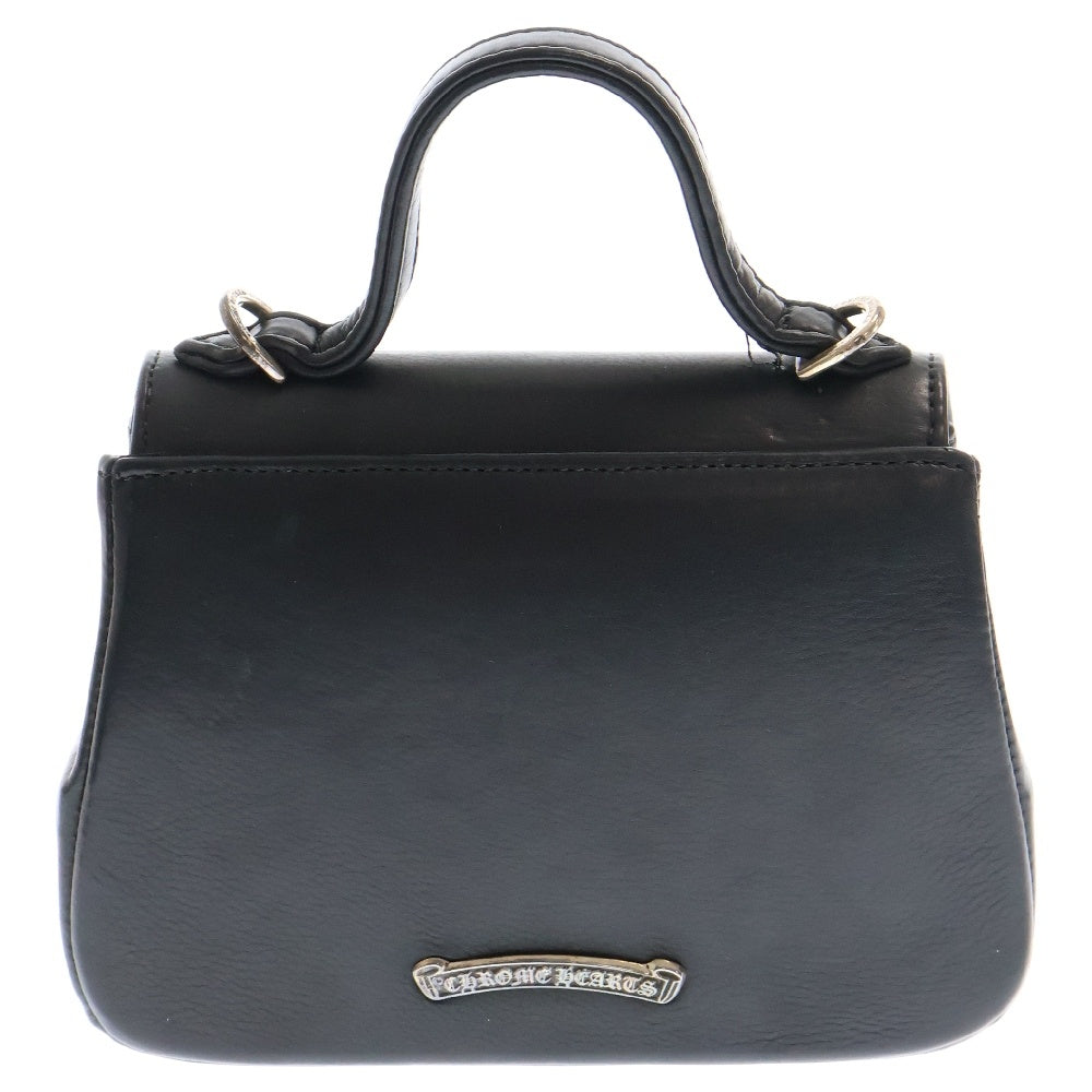 CHROME HEARTS(クロムハーツ) TEENER ダガー 2WAY ミニハンド ショルダーバッグ ブラック